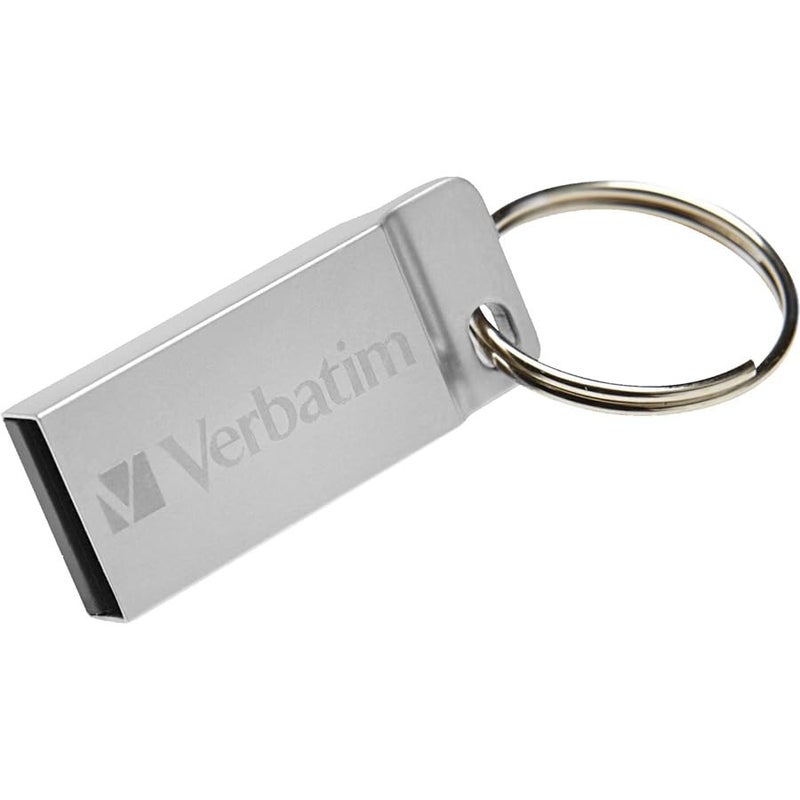 Verbatim 32GB Metal Executive USB Flash Drive - Silver - 98749 - Image 4